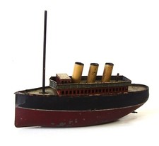 Antikes Blech Schiff von Bing