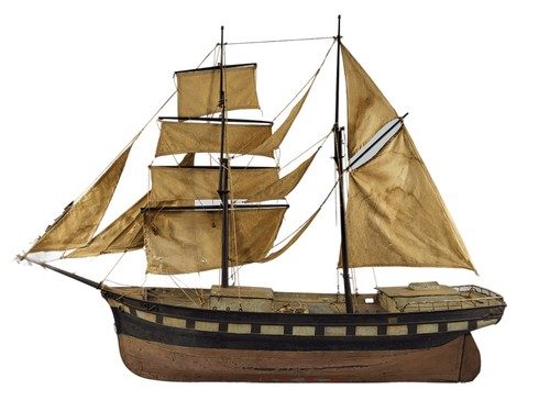 Blechspielzeug segelschiff - blechspielzeug,
